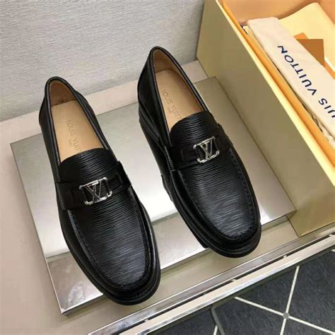 lv loafers men price|louis vuitton black loafers.